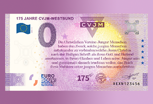 Jubiläumsspende und „0-Euro Schein“