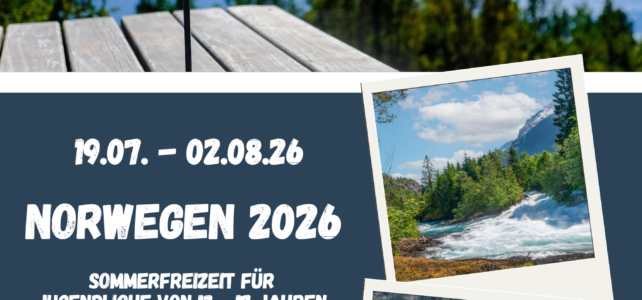 Sommerfreizeit Norwegen 2026 Sommerfreizeit Norwegen 2026